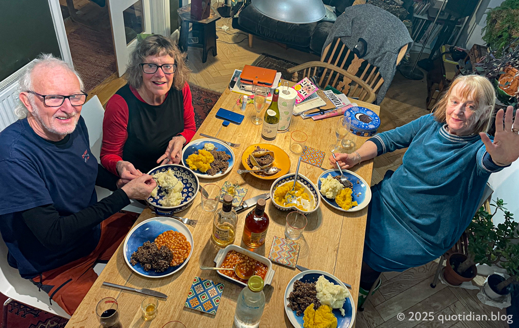 Thursday January 23rd (2025) early burns night supper align=