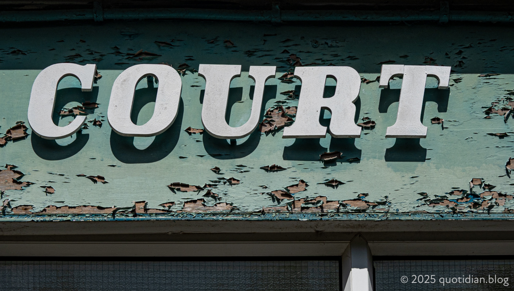 Monday August 4th (2025) court align=