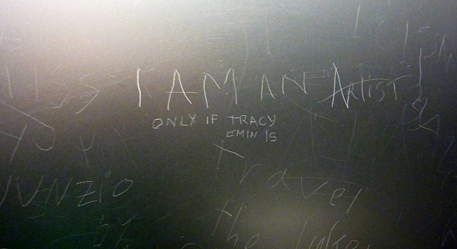 Wednesday February 13th (2013) seen in the gents at the tate align=