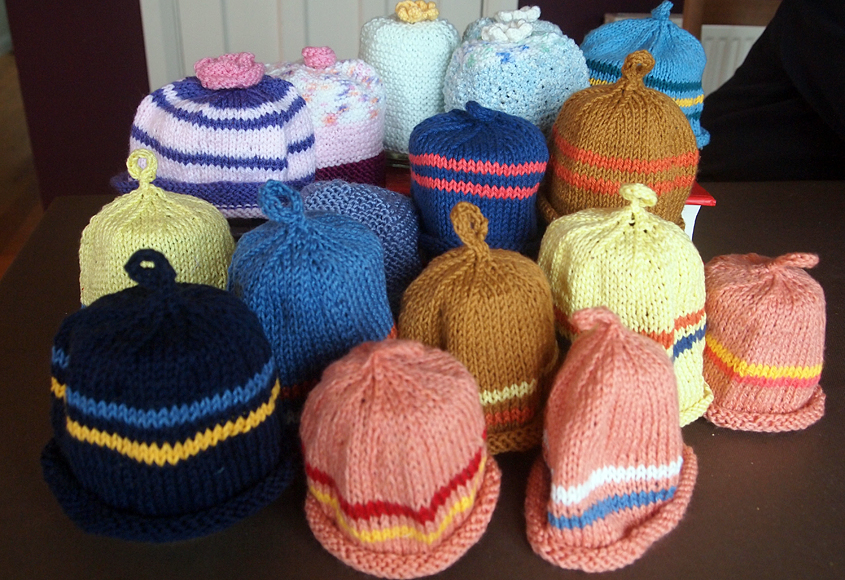 Monday October 22nd (2012) hats for kenyan babies align=