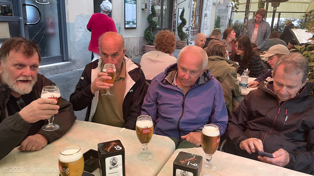 Sunday April 12th (2026) a (very) welcome refreshment