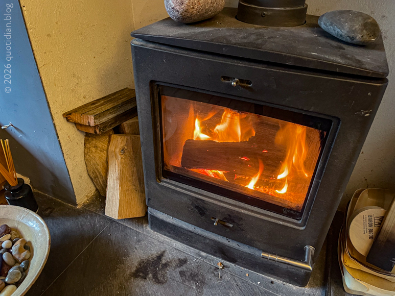 Thursday June 11th (2026) stove on - midsummer in two weeks