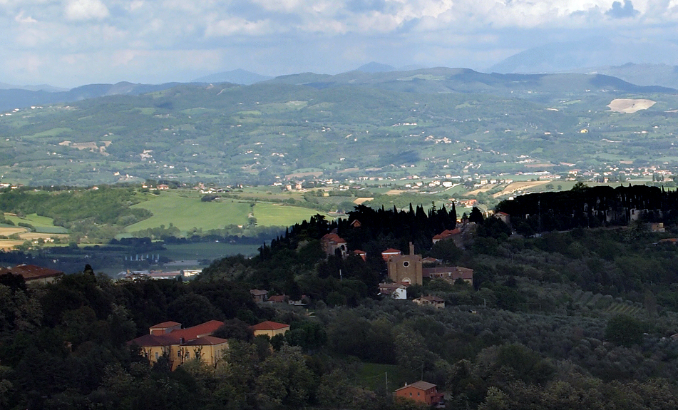 Monday May 7th (2012) umbrian landscape align=