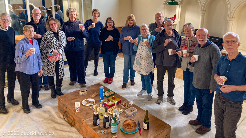 Friday December 19th 2025 life drawing christmas