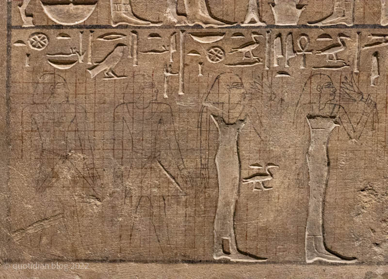 Tuesday December 6th (2022) hieroglyphs at the BM align=