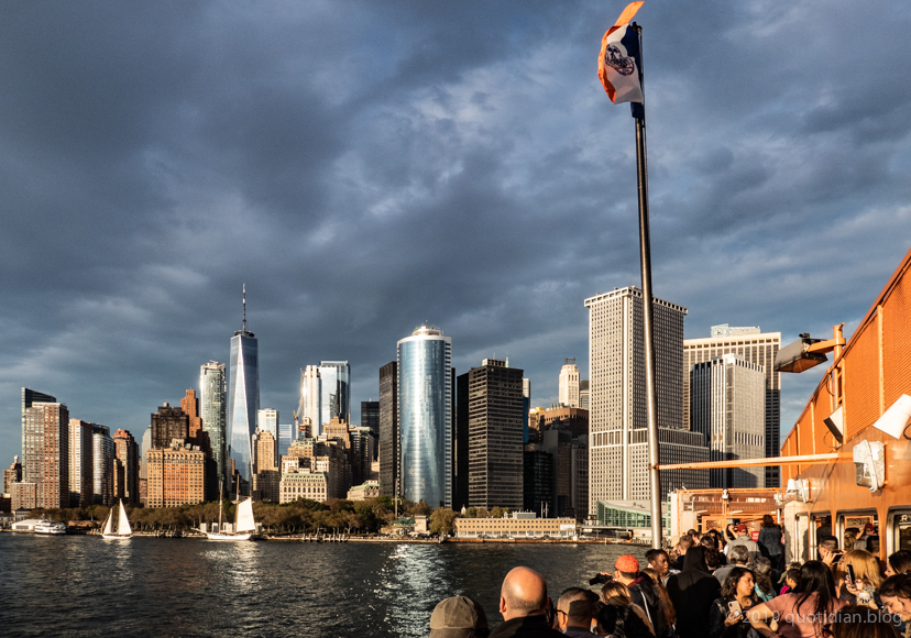 Monday October 7th (2019) approaching battery park align=