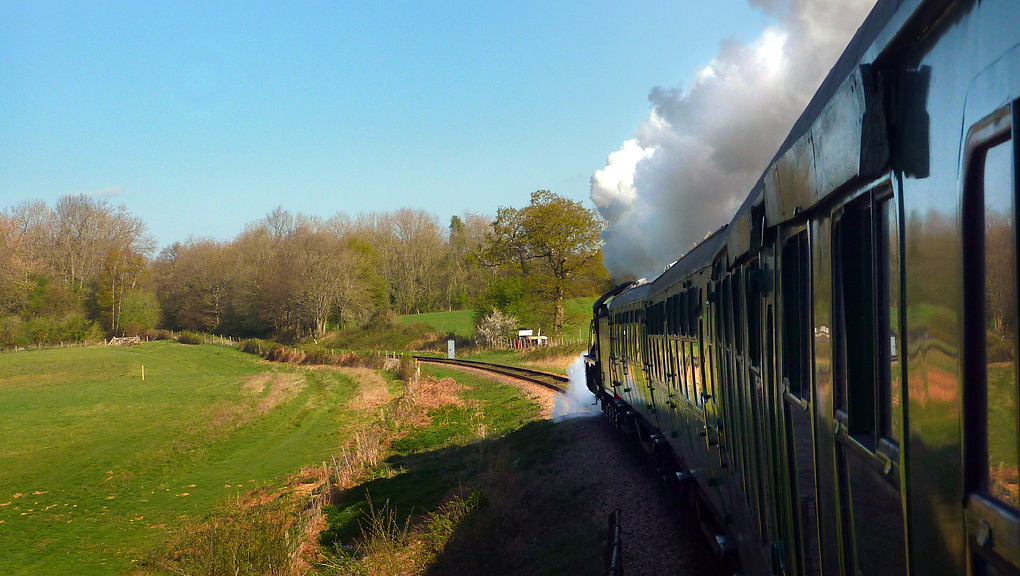 Sunday April 13th (2014) first train out of sheffield park align=