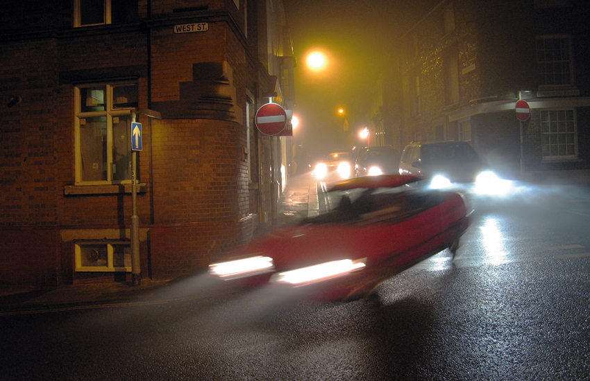 Thursday December 20th (2007) misty evening in town align=