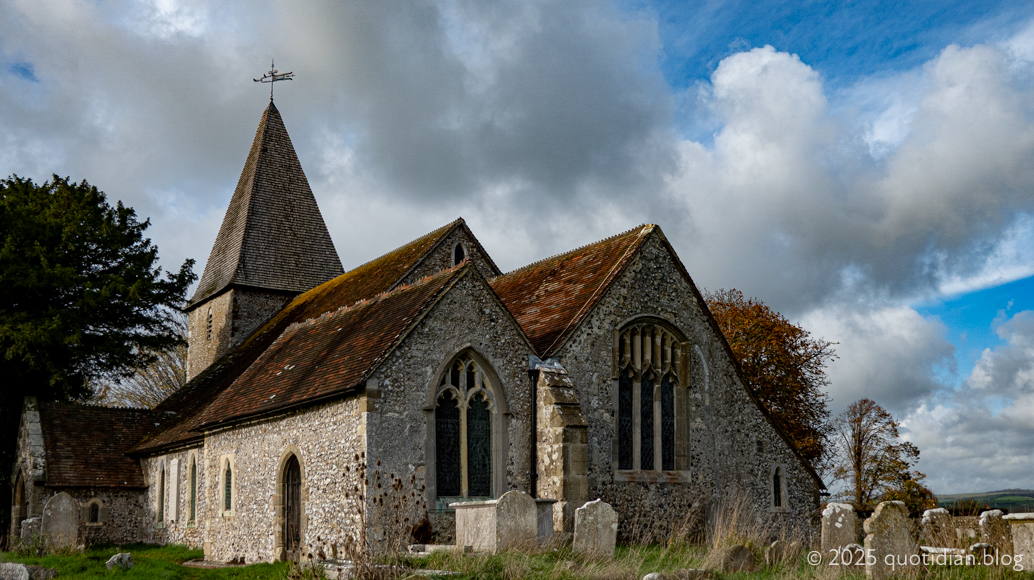 Tuesday November 11th (2025) st. peter's rodmell