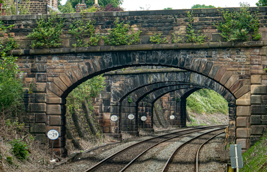 Thursday June 9th (2022) from belper station looking north align=