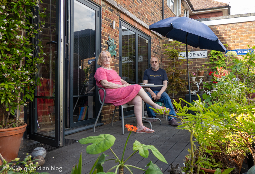 Wednesday July 2nd 2025 afternoon sitting out