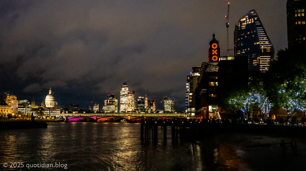 Friday October 24th (2025) thames reflections align=