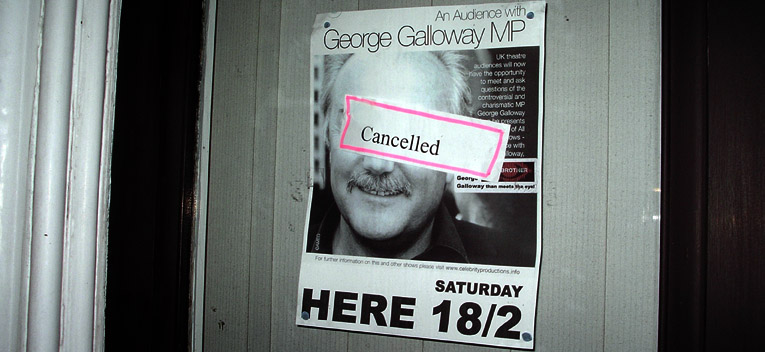 Monday February 20th (2006) cancelled align=