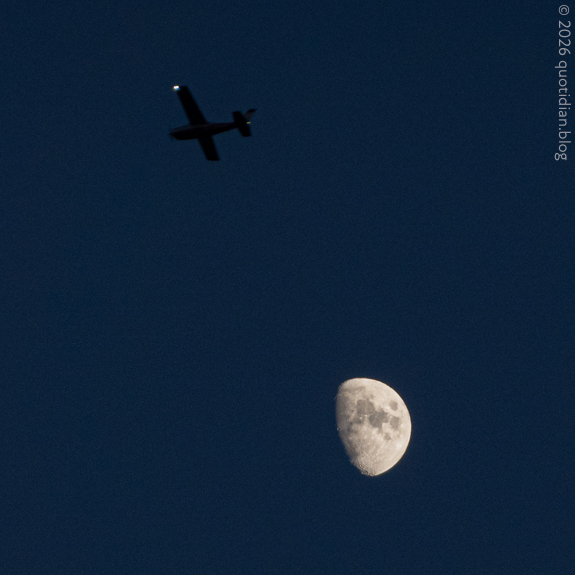 Tuesday May 26th 2026&nbsp;moon and plane