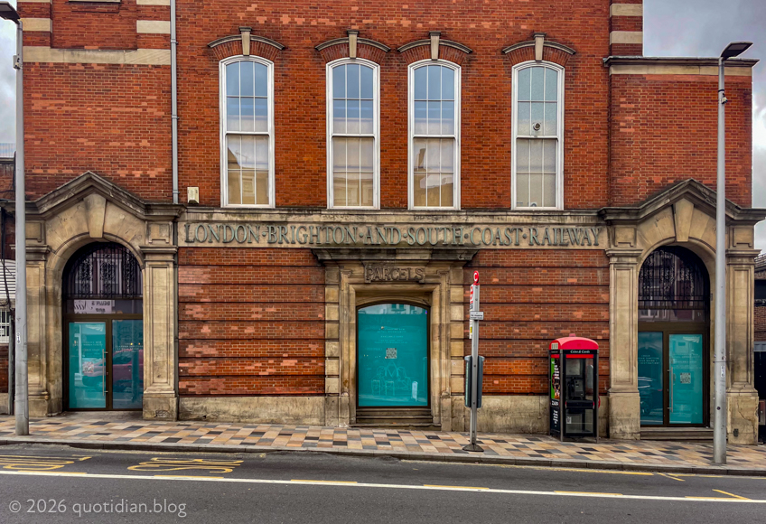 Monday September 14th (2026) former parcels office