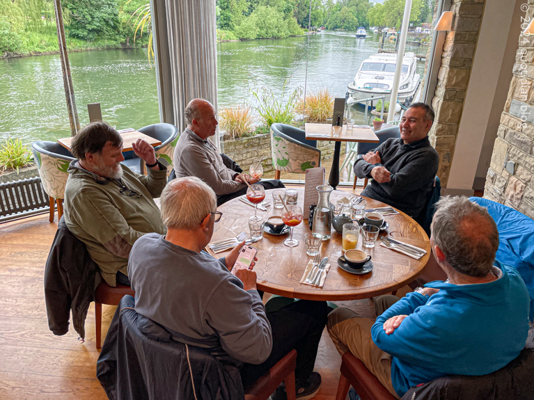 Wednesday May 22nd (2024) brunch at boulter's lock align=