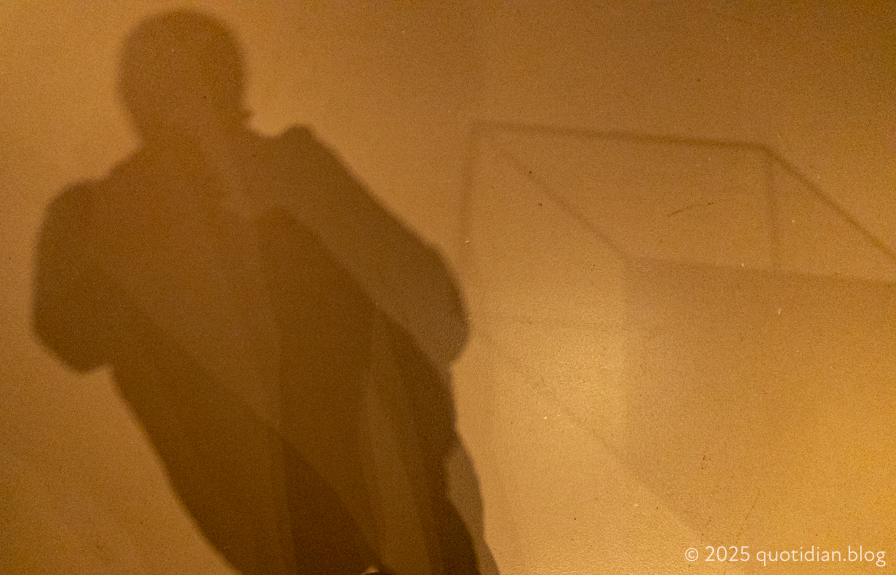 Wednesday June 25th (2025) life is but a walking shadow align=