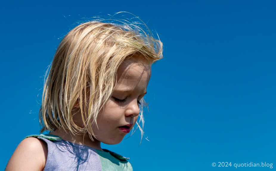 Friday September 6th (2024) on dad's shoulders