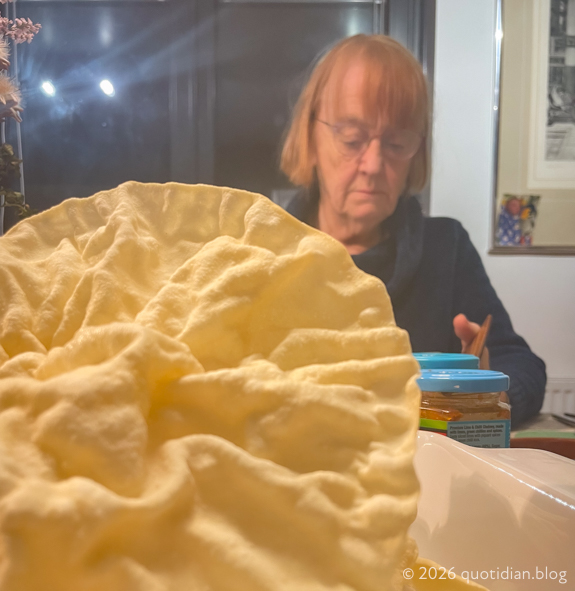 Tuesday January 6th (2026) poppadom