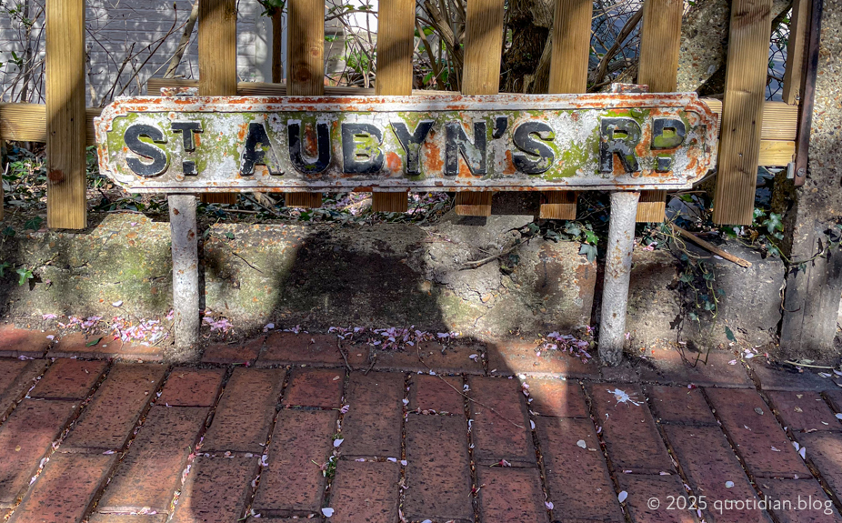 Tuesday April 8th (2025) st aubyn's road