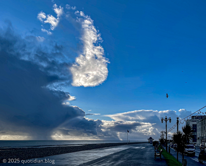 Wednesday December 3rd (2025) west worthing skies