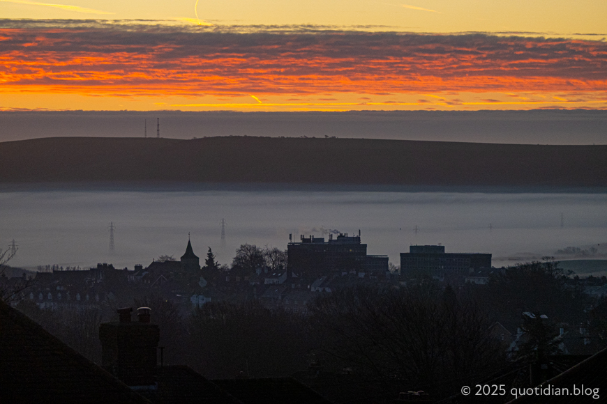 Saturday December 13th (2025) layered dawn align=