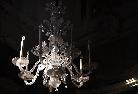 Mon 18th<br/>glass chandelier